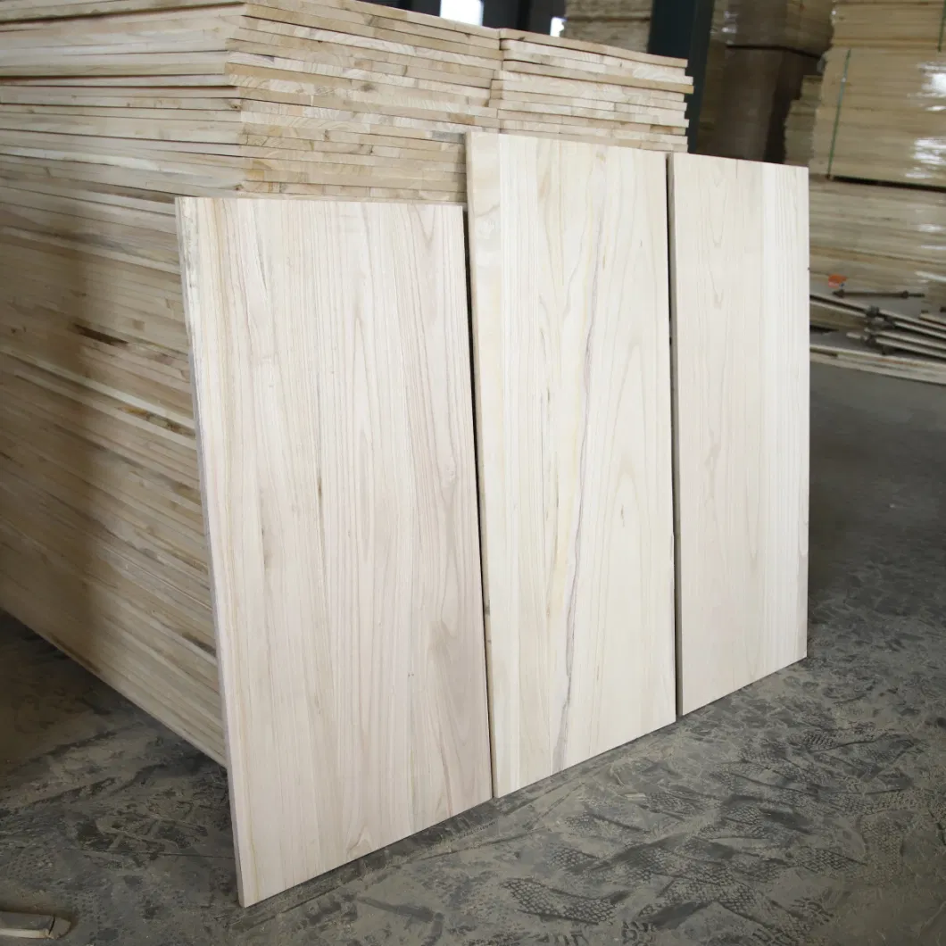 Factory Direct Finger Jointed Paulownia Solid Wood Boards Paulownia Lumber Sheet Board Suppliers