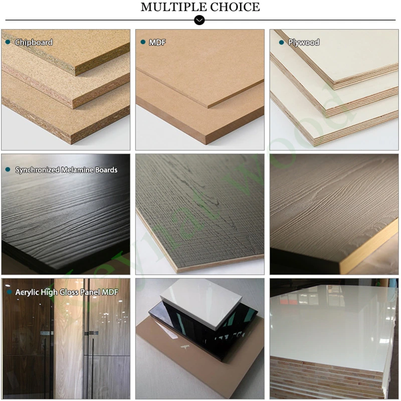 2021 Hot Sale Low Price 18mm Paint-Free Ecological Board for Cabinet Melamine Faced Blockboard