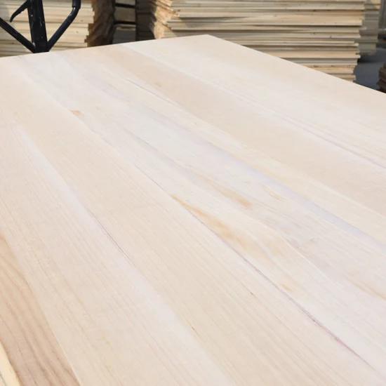Prix ​​bon marché de haute qualité Paulownia Edge panneau de bois collé pour les meubles